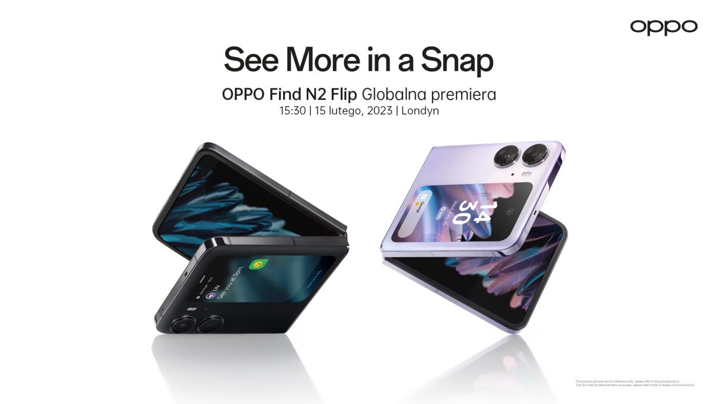 kiedy globalna premiera OPPO Find N2 Flip data