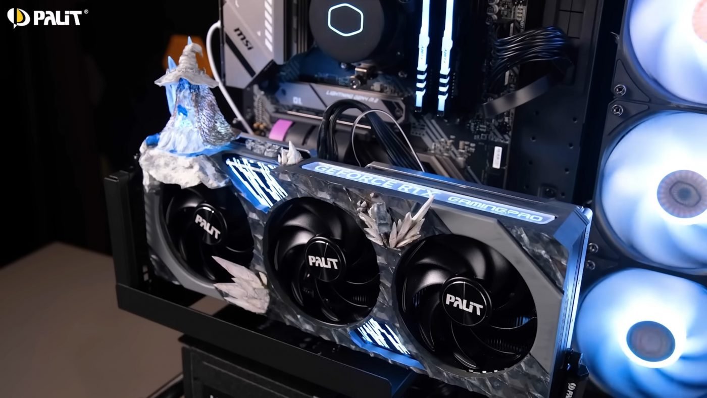 Palit GeForce GamingPro RTX 40 nakładka