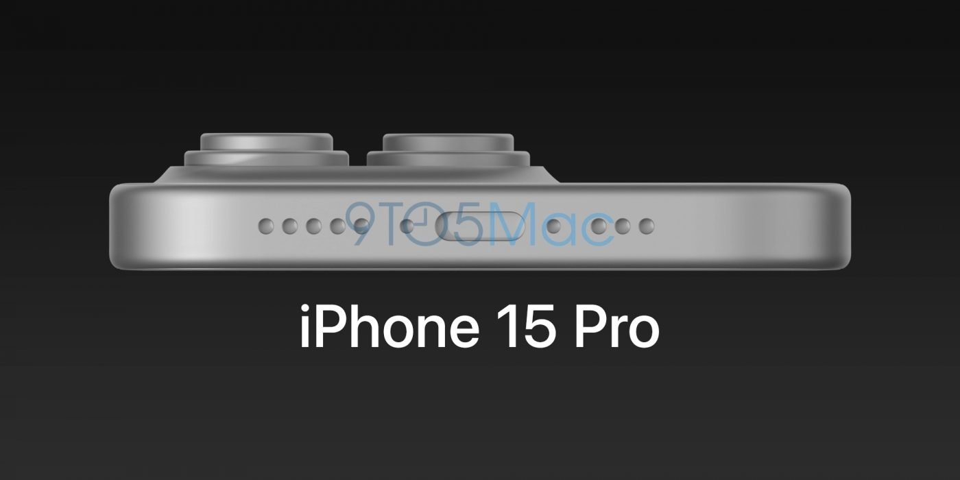 iPhone 15 Pro render