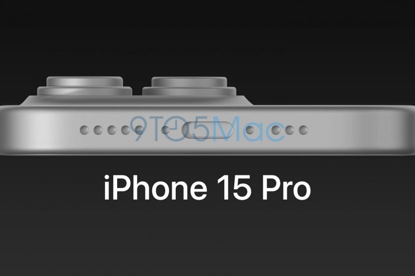iPhone 15 Pro render