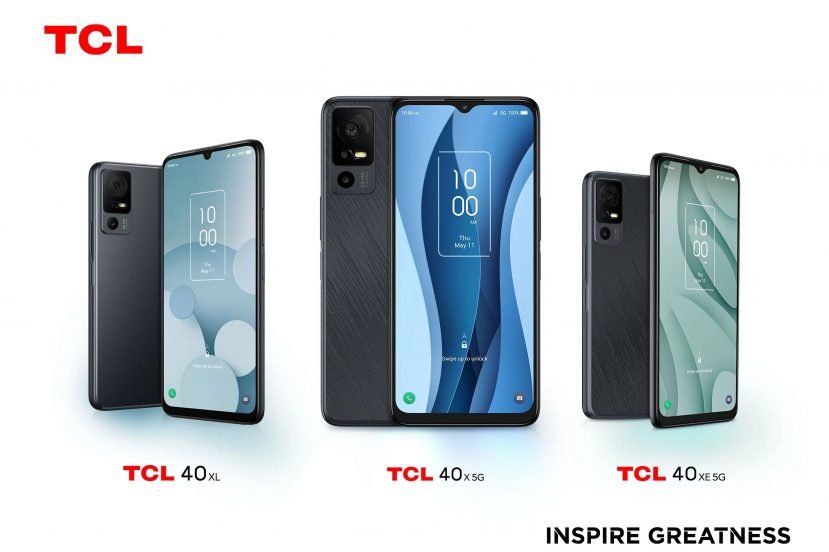 TCL 40 XL, 40 XE 5G, 40 X 5G MWC 2023