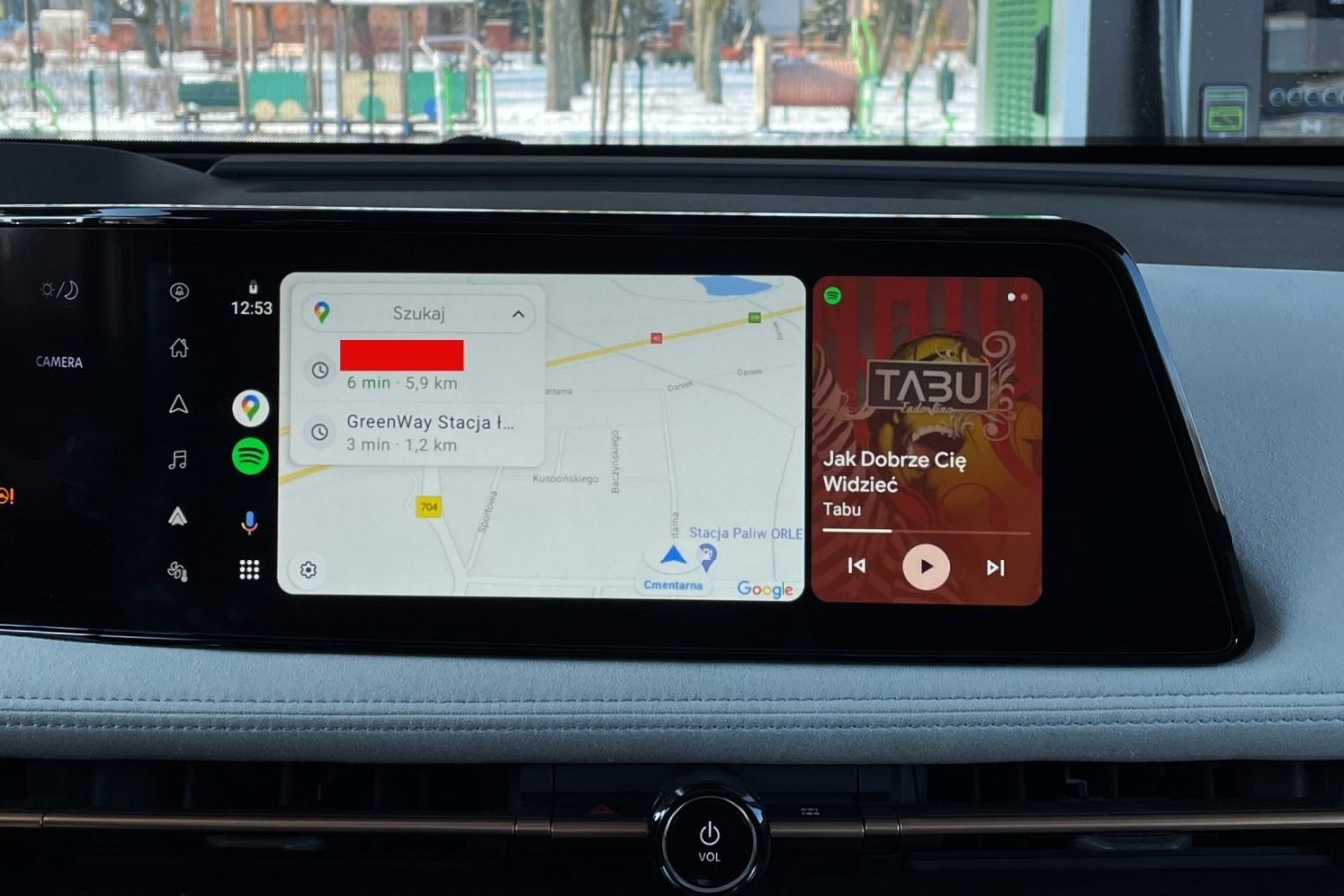 Nowy Android Auto test