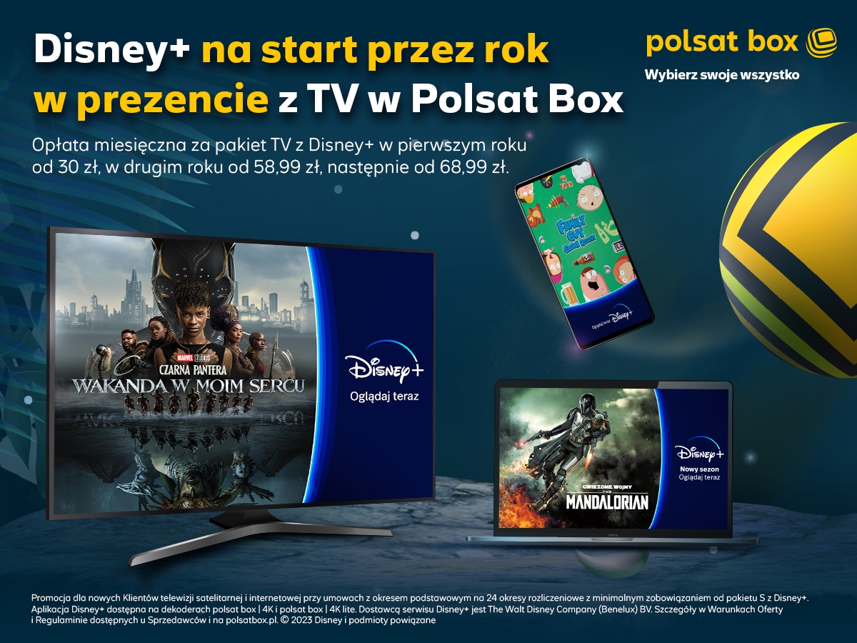 Disney+ Polsat Box