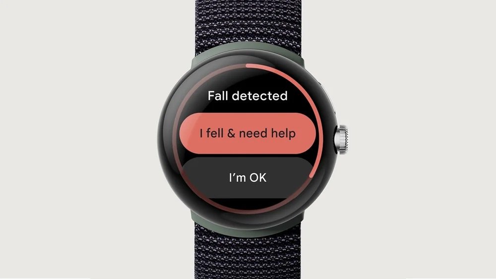 Pixel Watch wykrywanie upadku
