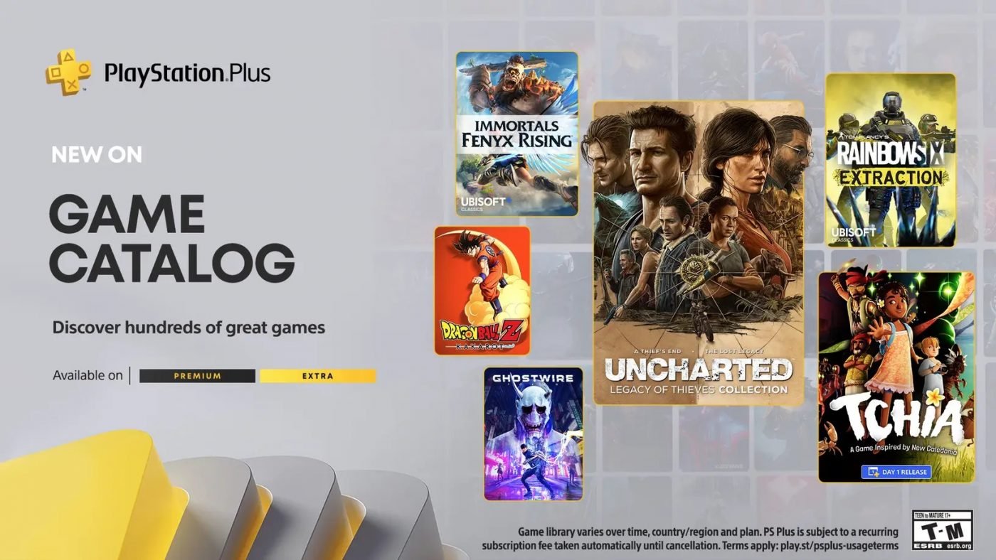 PlayStation Plus Premium Extra marzec 2023 roku lista gier