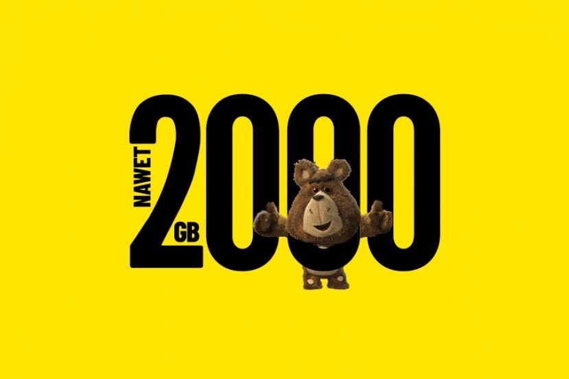 Plush na kartę 2000 GB za darmo gratis w prezencie na lata