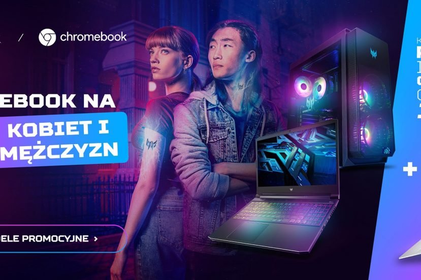 Promocja na Dzień Kobiet i Dzień Mężczyzn Acer PREDATOR laptop Acer Chromebook 315 za darmo w prezencie