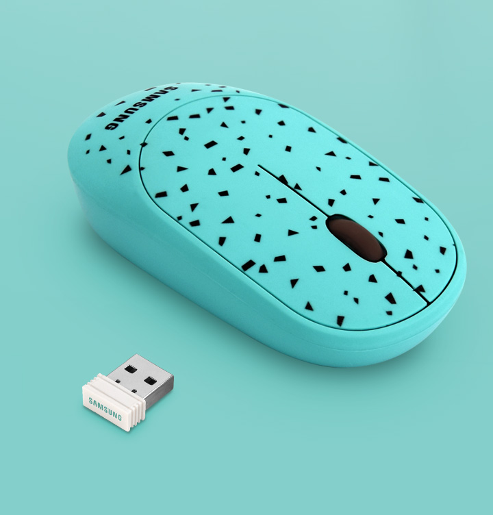 mysz biurowa Samsung Wireless Keyboard Mouse Mint Choco