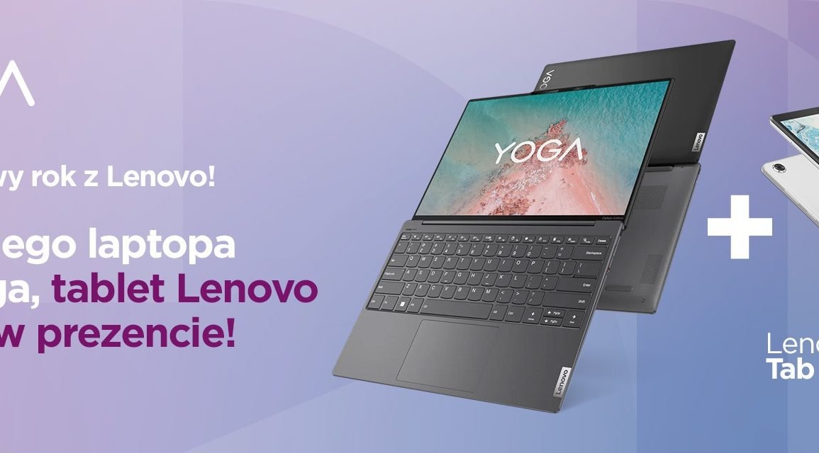 Laptopy Lenovo tablet gratis promocja