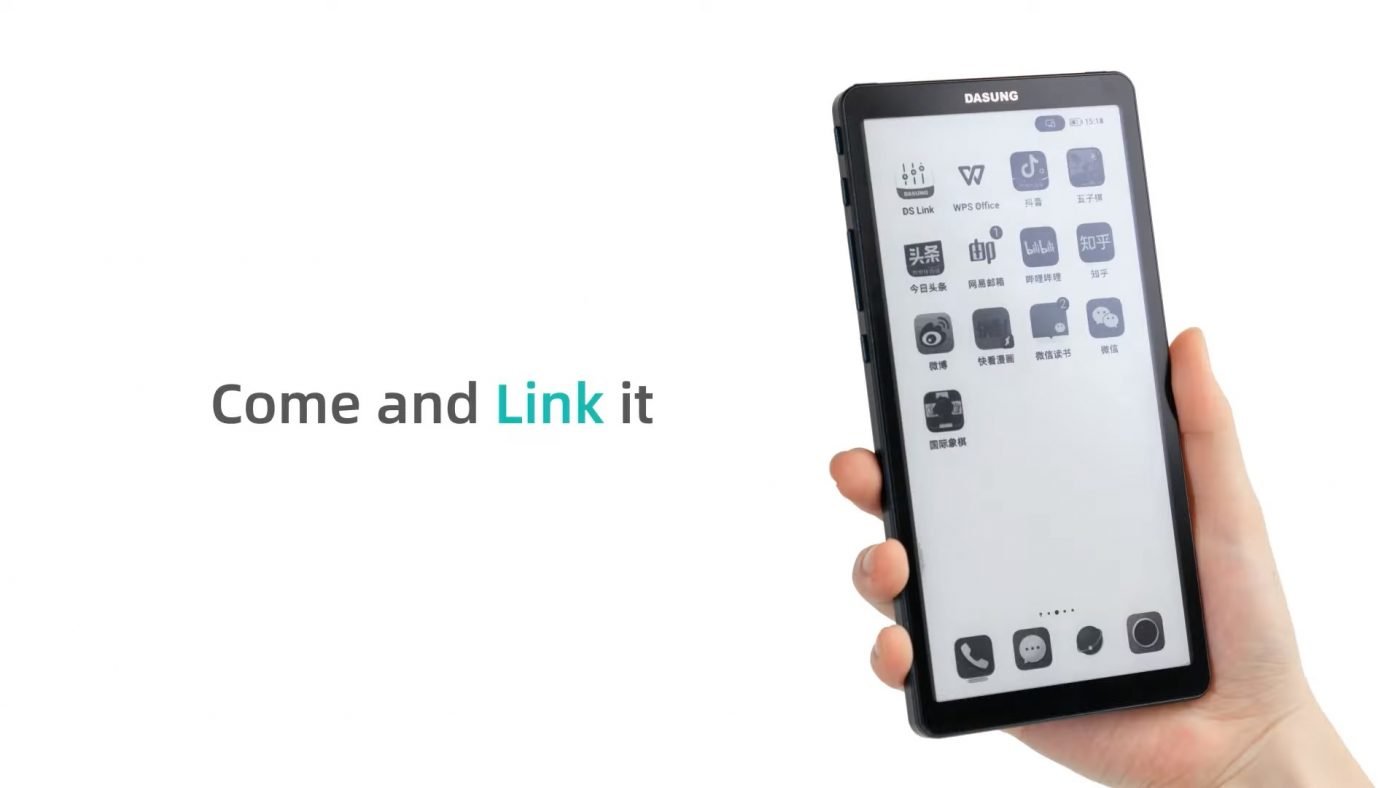 DASUNG Link ekran e-ink do smartfona