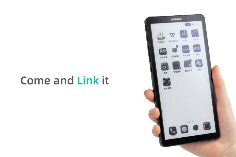 DASUNG Link ekran e-ink do smartfona