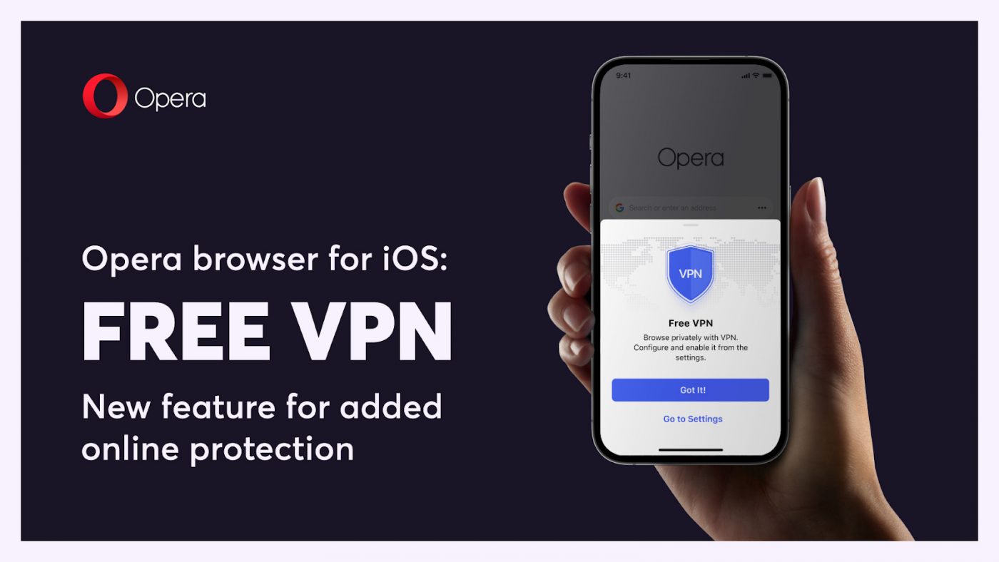 Ópera VPN iOS