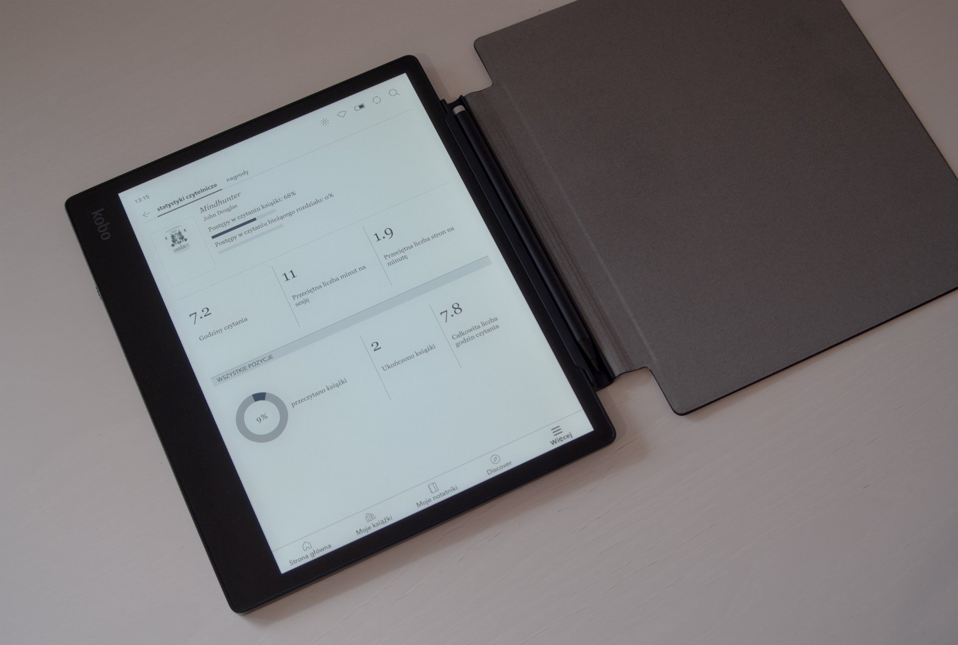 Recenzja Rakuten Kobo Elipsa 2E - SleepCover Kobo Elipsa 2E - Kobo Stylus 2 - Czytnik Ebooków - Tabletowo