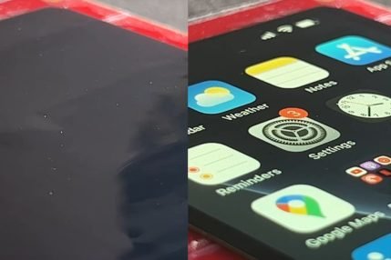 ekran wyświetlacz OLED z imitacją klawiatury