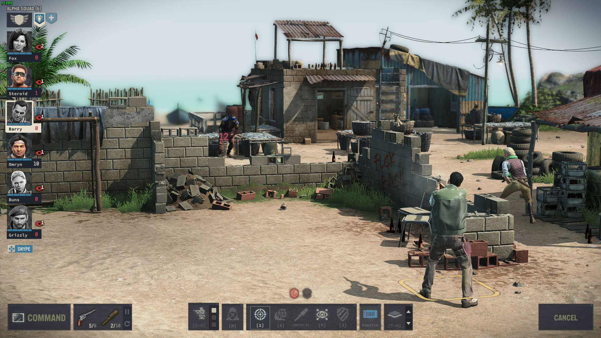 Screen z gry Jagged Alliance 3