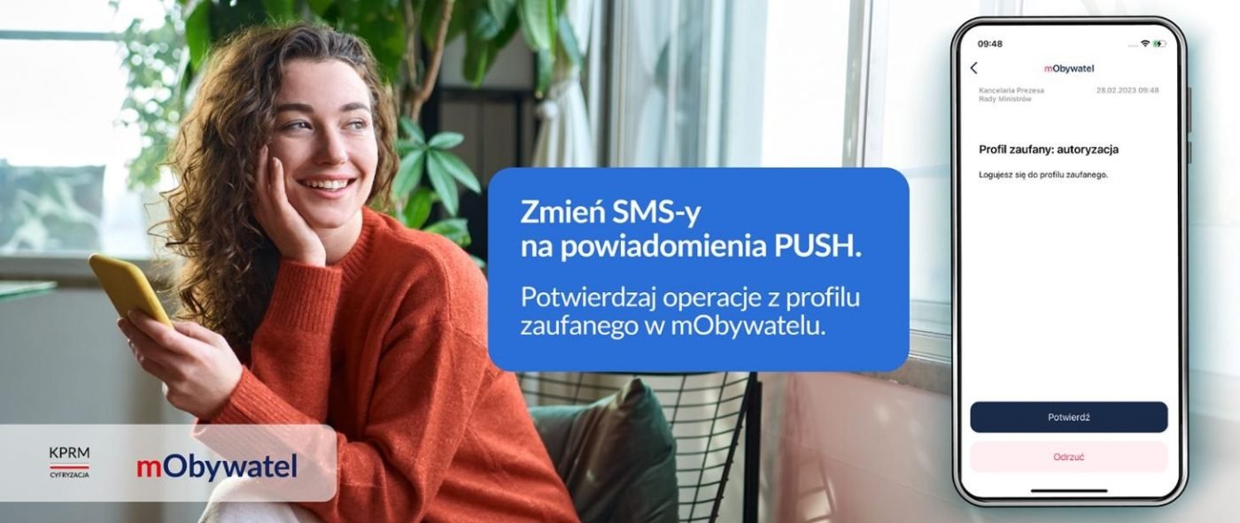 mObywatel nowa metoda weryfikacji powiadomienia push