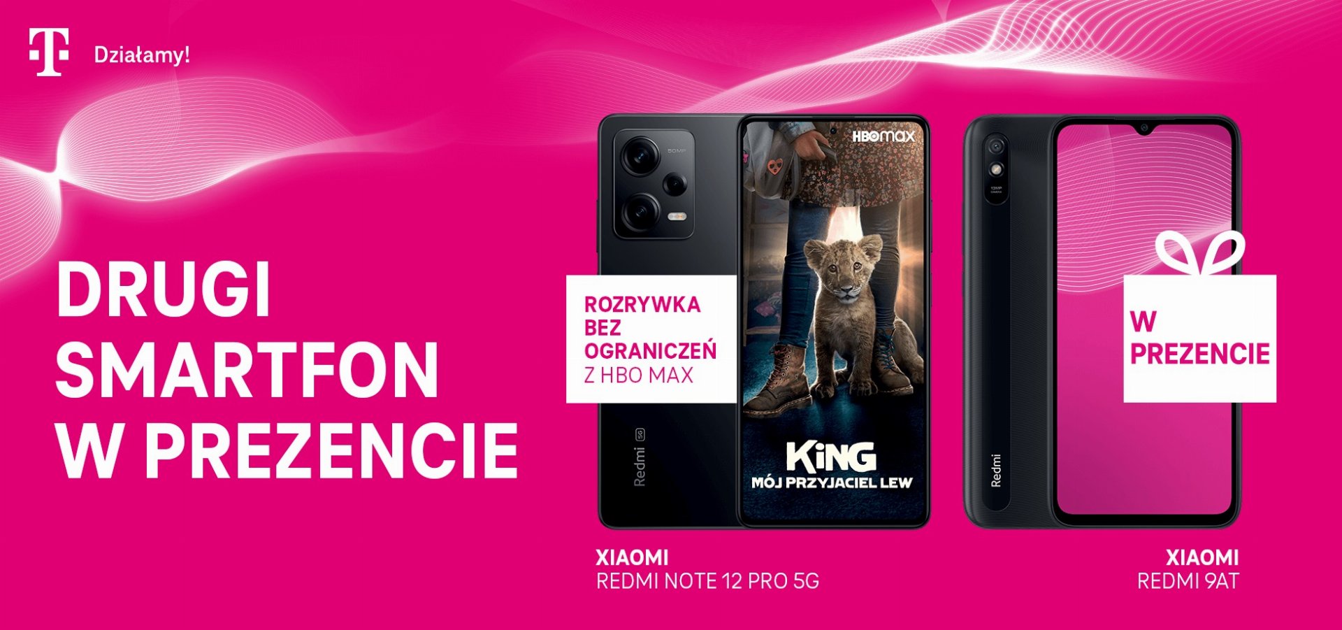 Xiaomi Redmi Note 12 Pro 5G w promocji z Redmi 9AT (fot. T-Mobile)