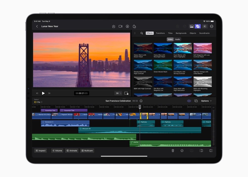 Final Cut Pro na iPady