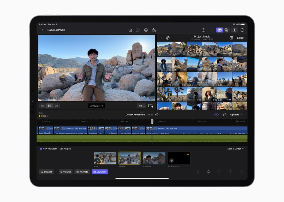 Final Cut Pro na iPady