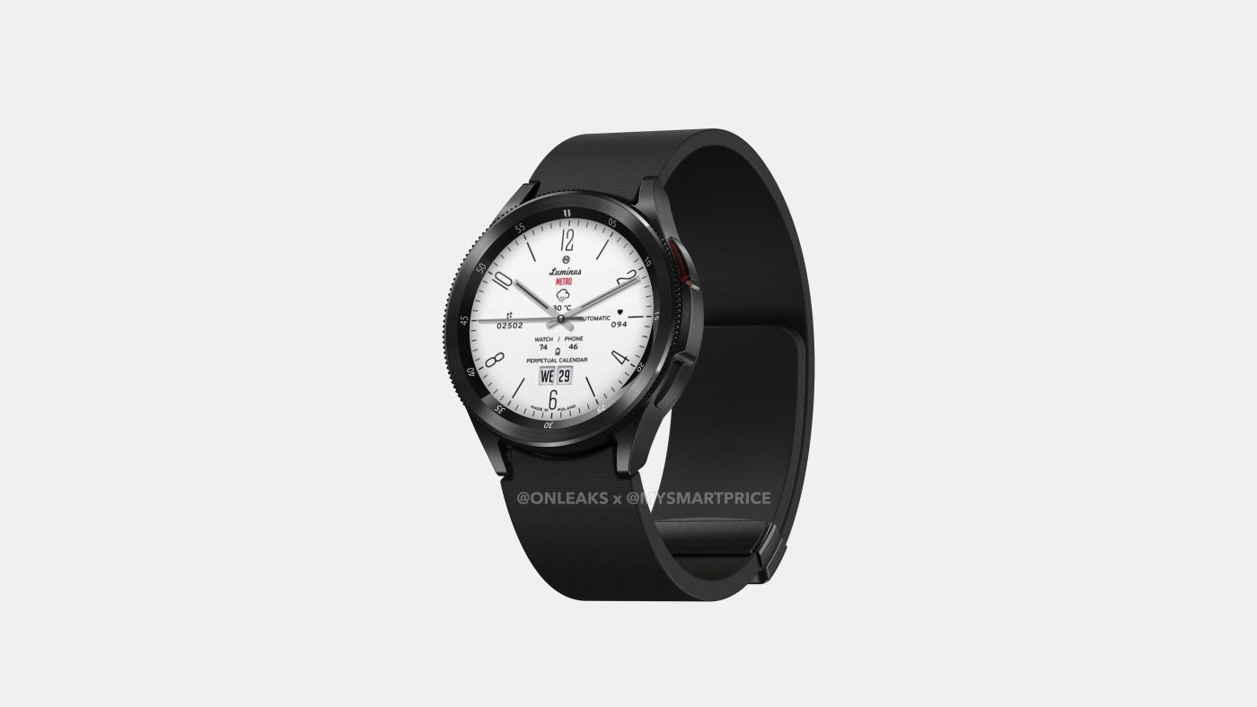 rendery zegarek smartwatch Samsung Galaxy Watch 6 Classic