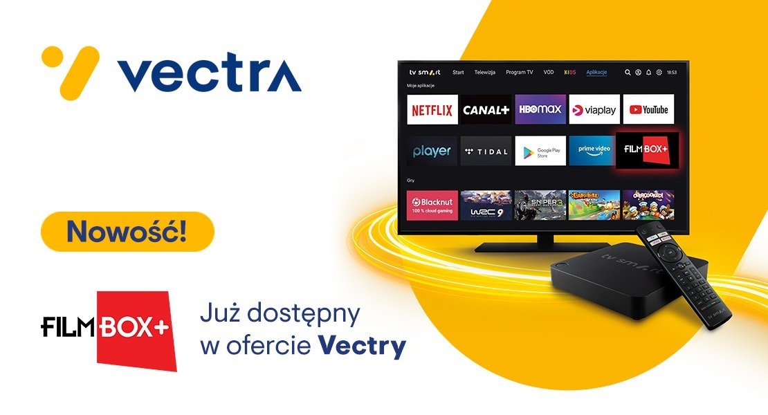 Vectra FilmBox+ nowość