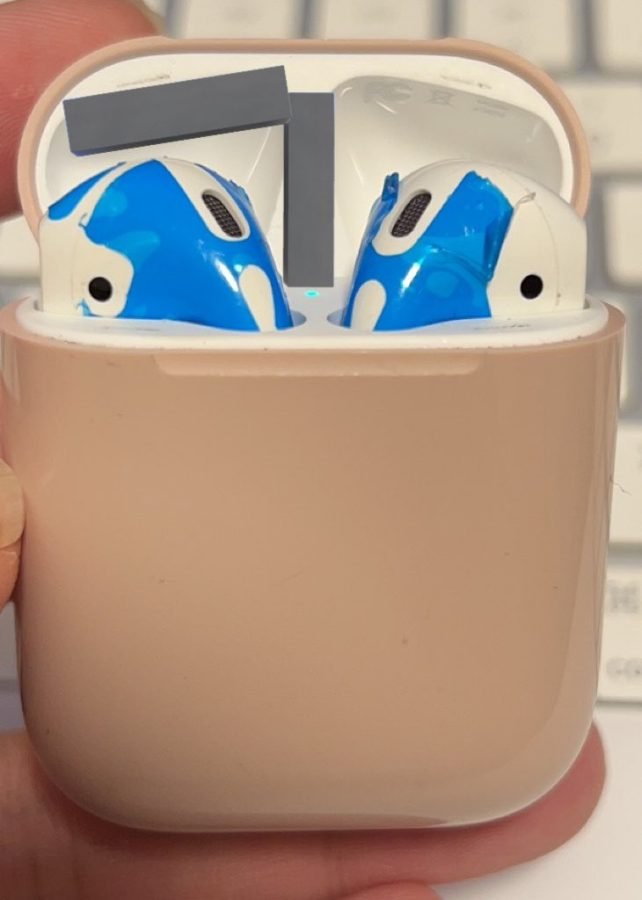 apple airpods różowe