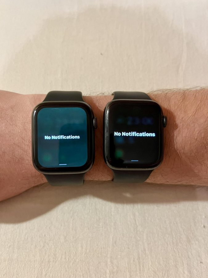 Apple Watch zielony ekran watchOS 9.5