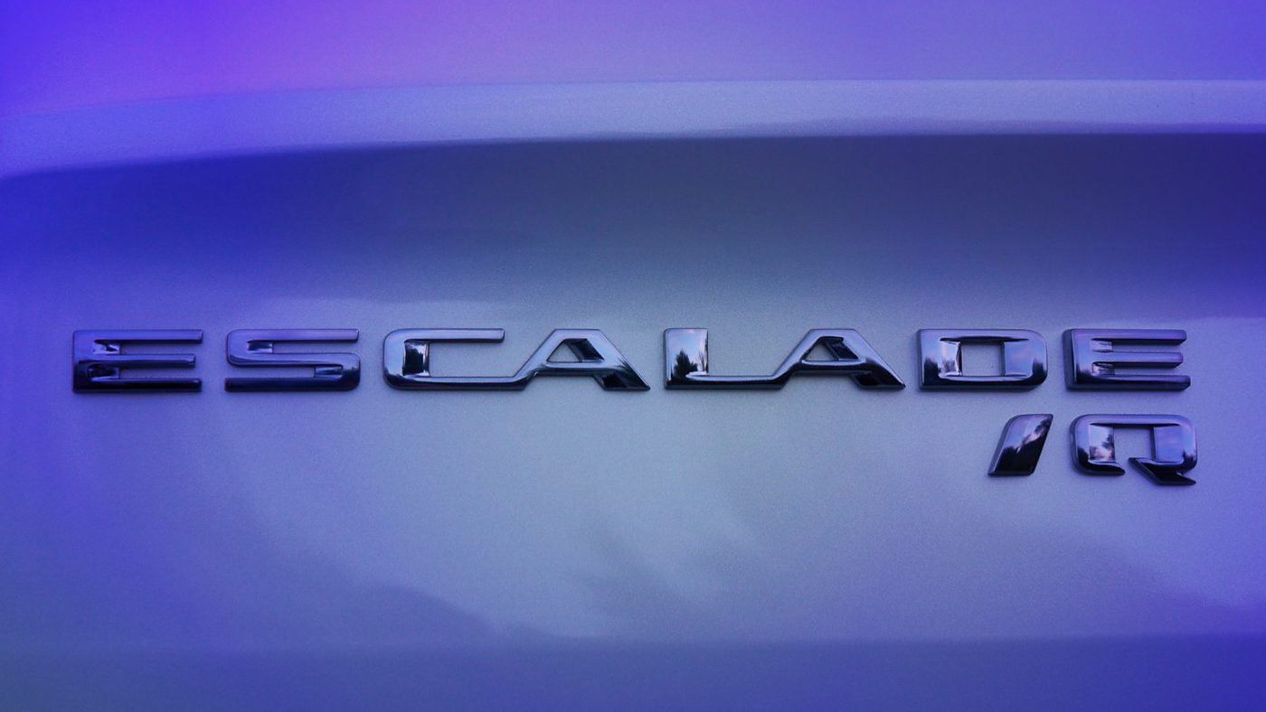 Cadillac Escalade Iq elektryczny detal