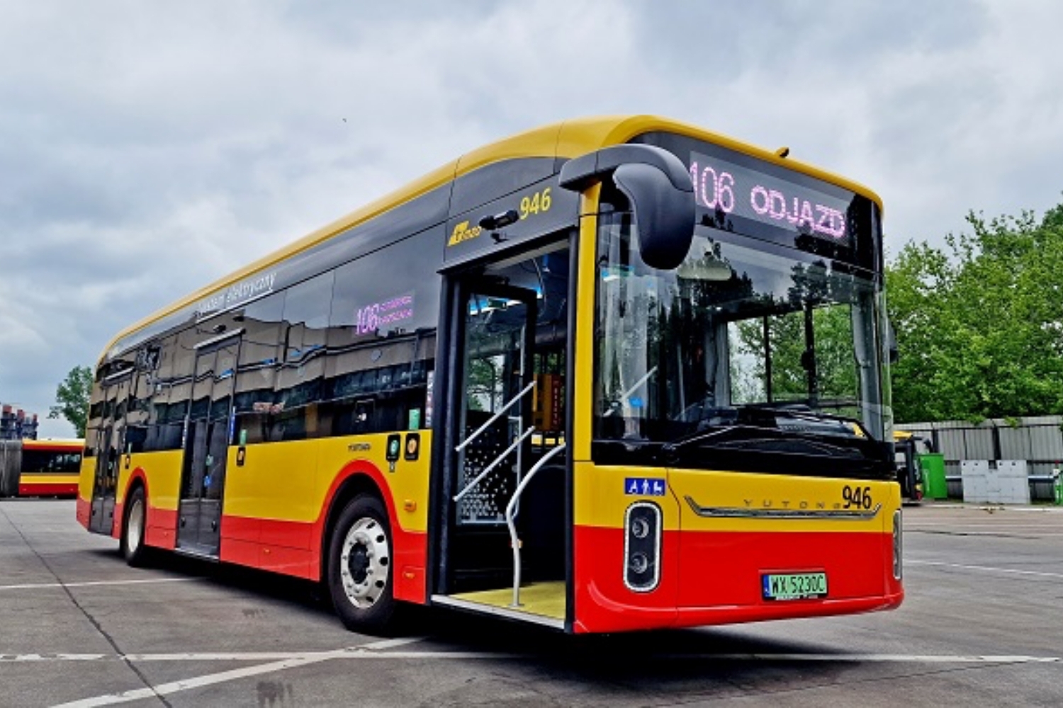 Chiński autobus elektryczny Warszawa