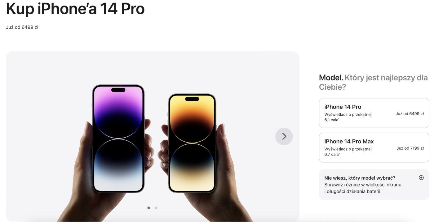 iPhone 14 Pro i 14 Pro Max