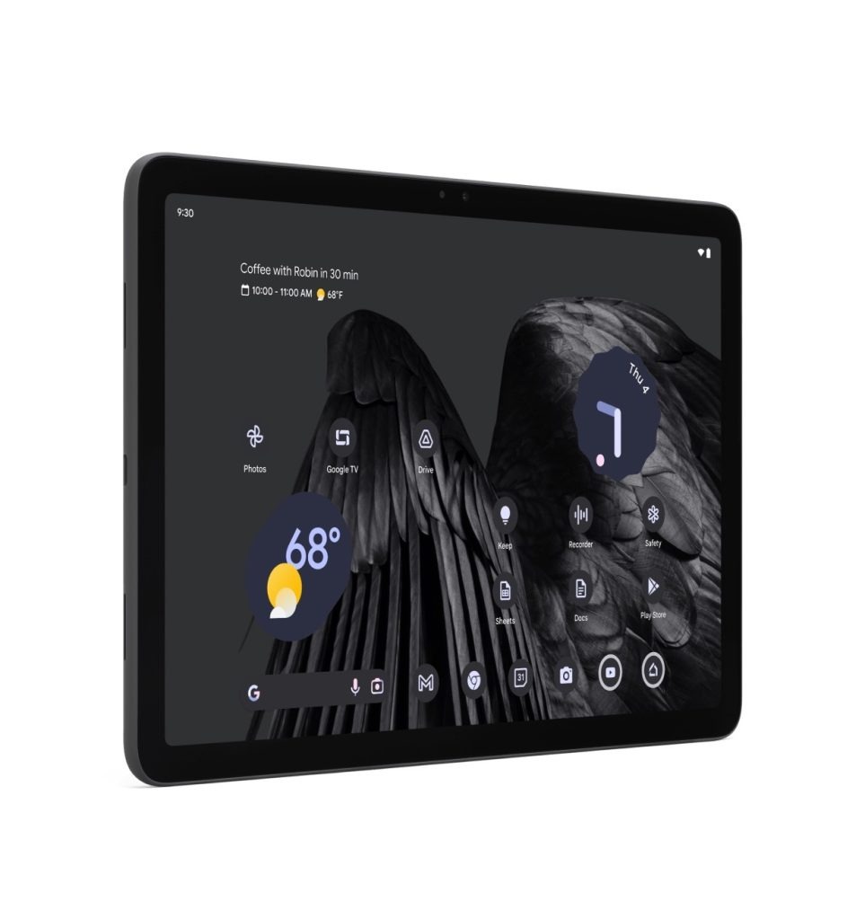 Google Pixel Tablet w wersji czarnej (fot. 9to5google)
