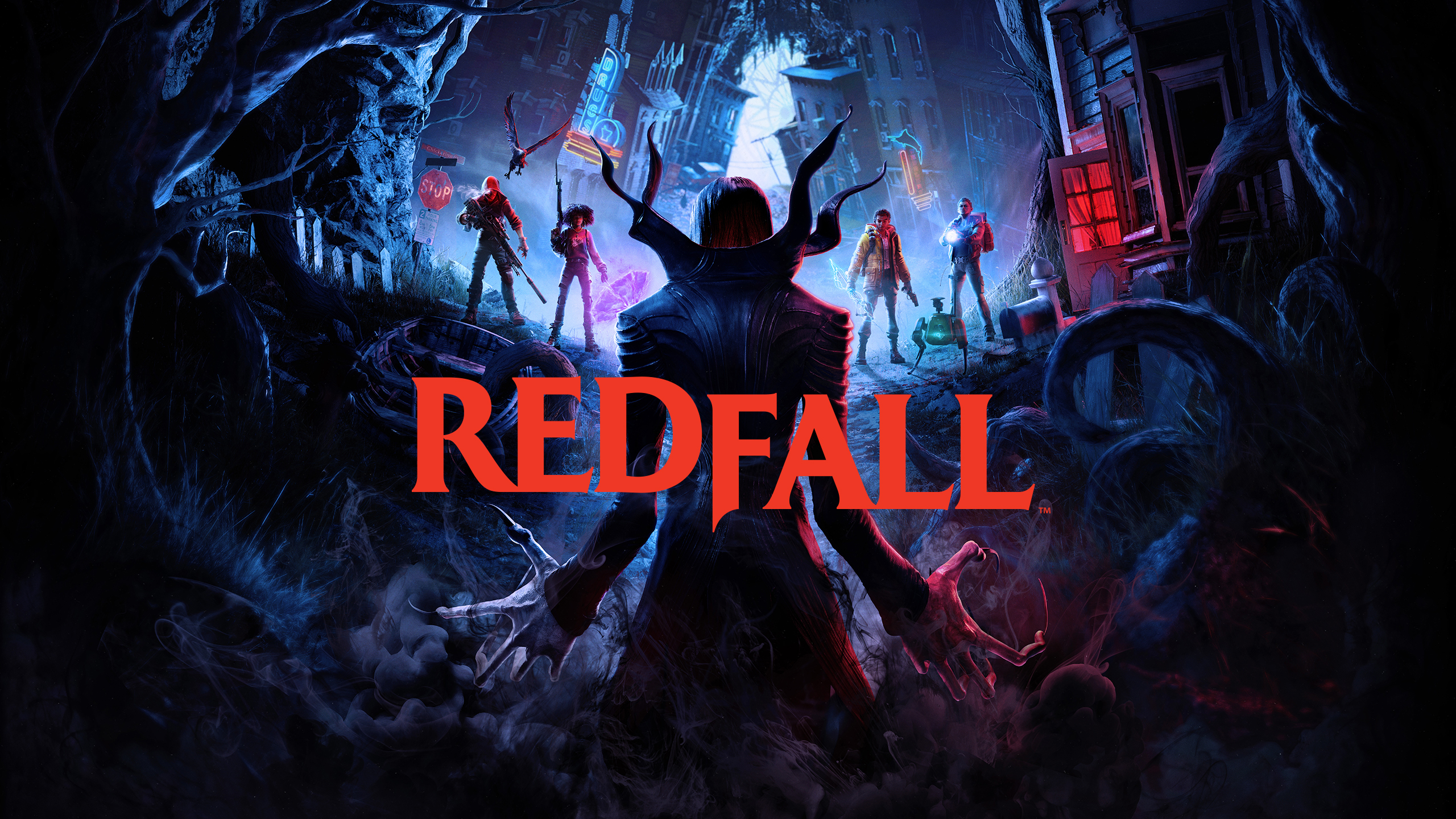 Recenzja gry Redfall - grafika tytułowa