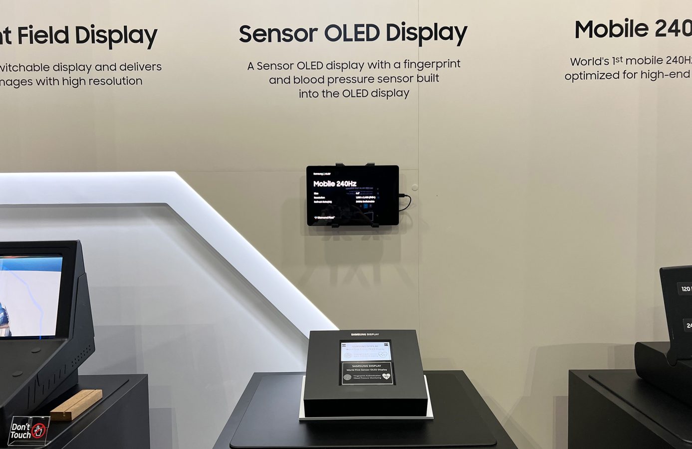 samsung sensor oled display sid display week 2023