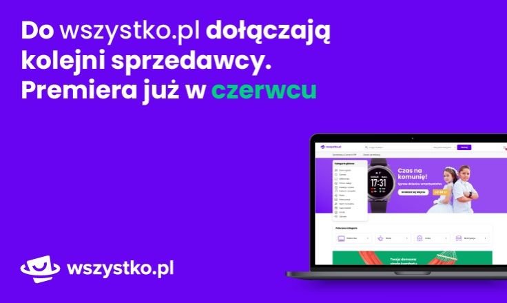 wszystko.pl nowa platforma zakupowa e-commerce w Polsce rywal dla Allegro