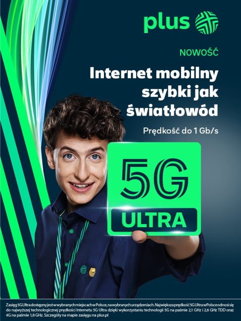 5G Ultra w Plusie