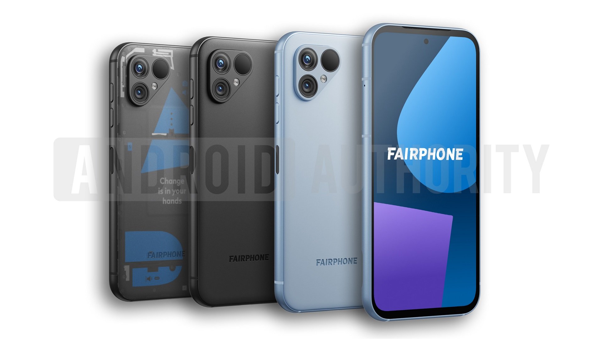 smartfon Fairphone 5 smartphone render