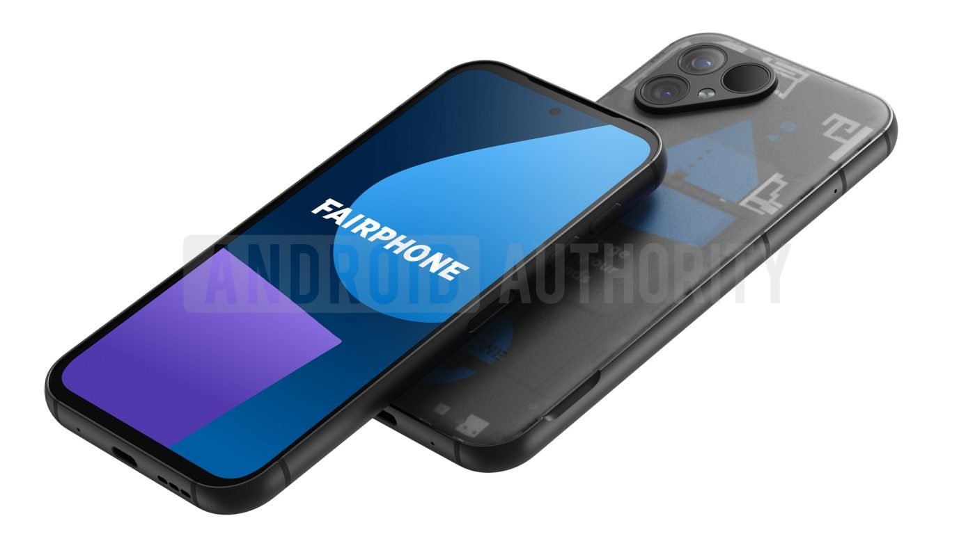 smartfon Fairphone 5 smartphone render