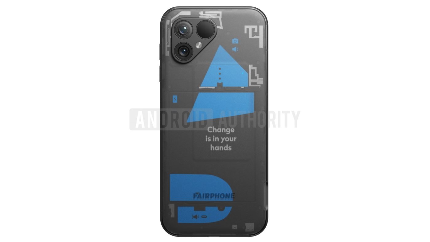 smartfon Fairphone 5 smartphone render