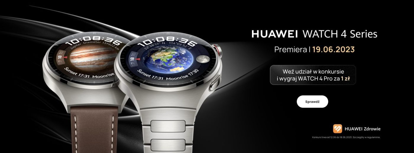 Huawei Watch 4 konkurs