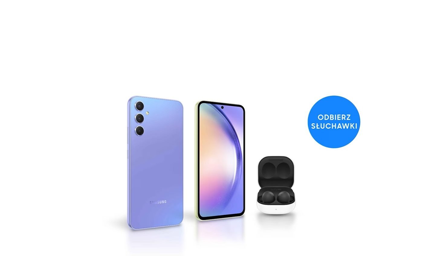 Samsung Galaxy A34 A54 promocja Galaxy Buds2