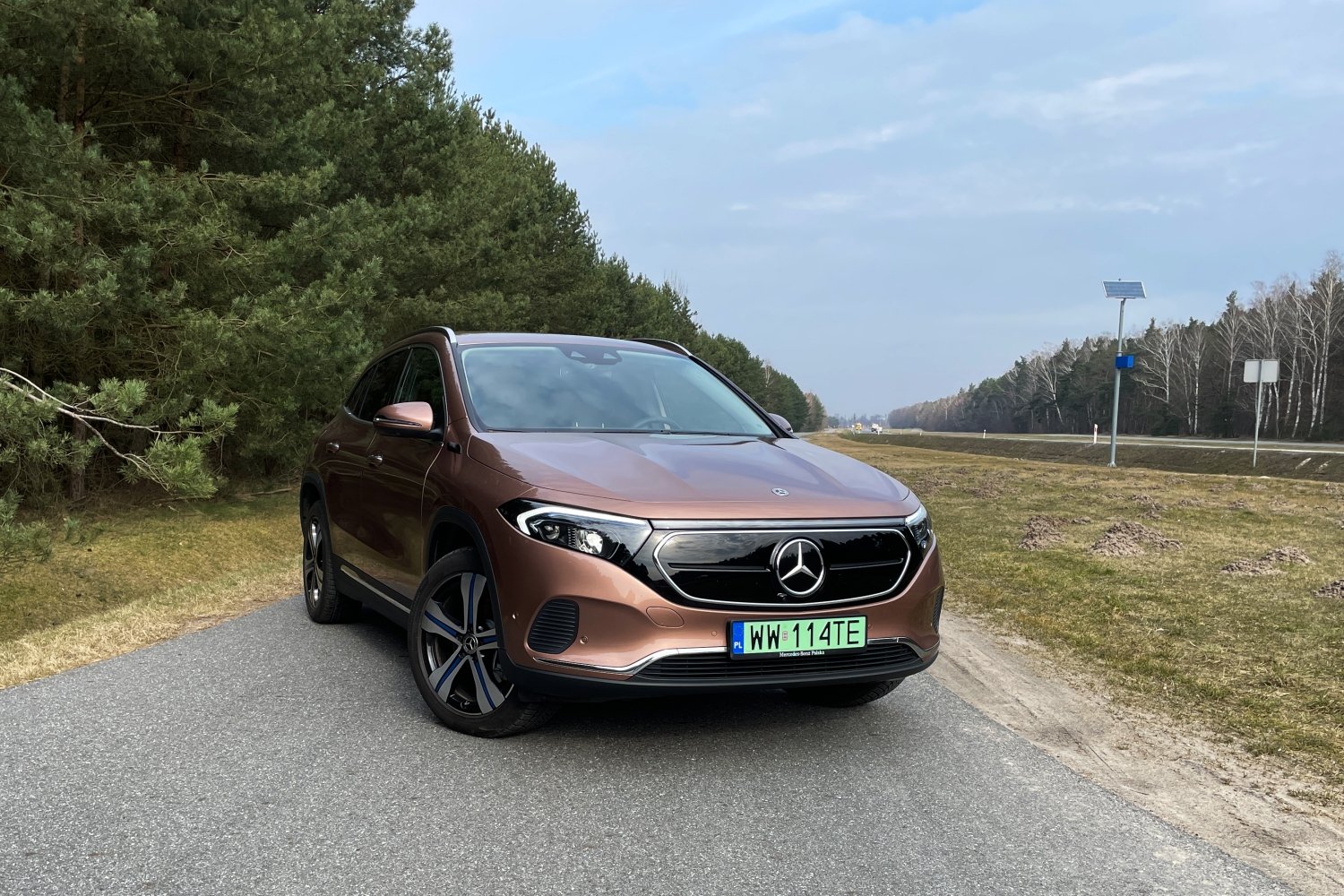 Mercedes EQA test