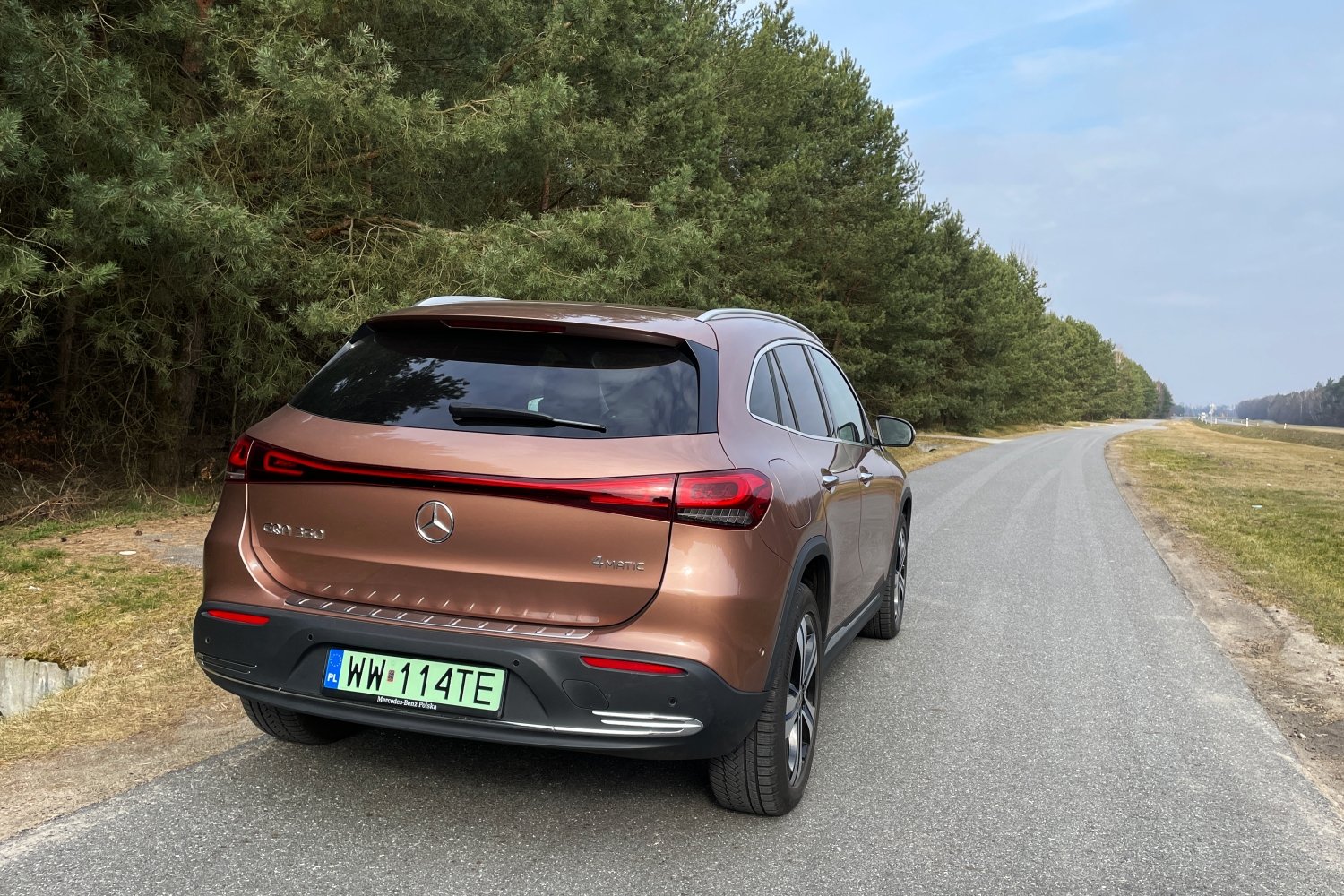 Mercedes EQA test