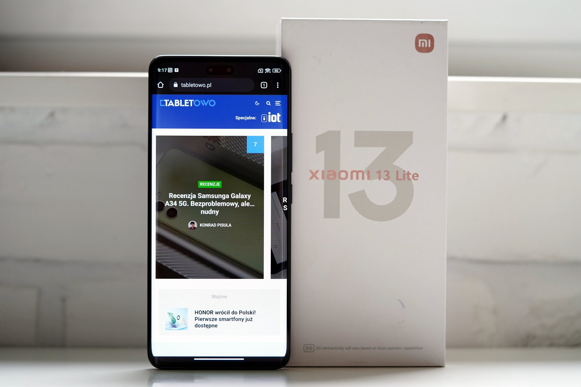 Xiaomi 13 Lite smartfon