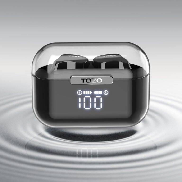 tozo t18 crystal buds sluchawki