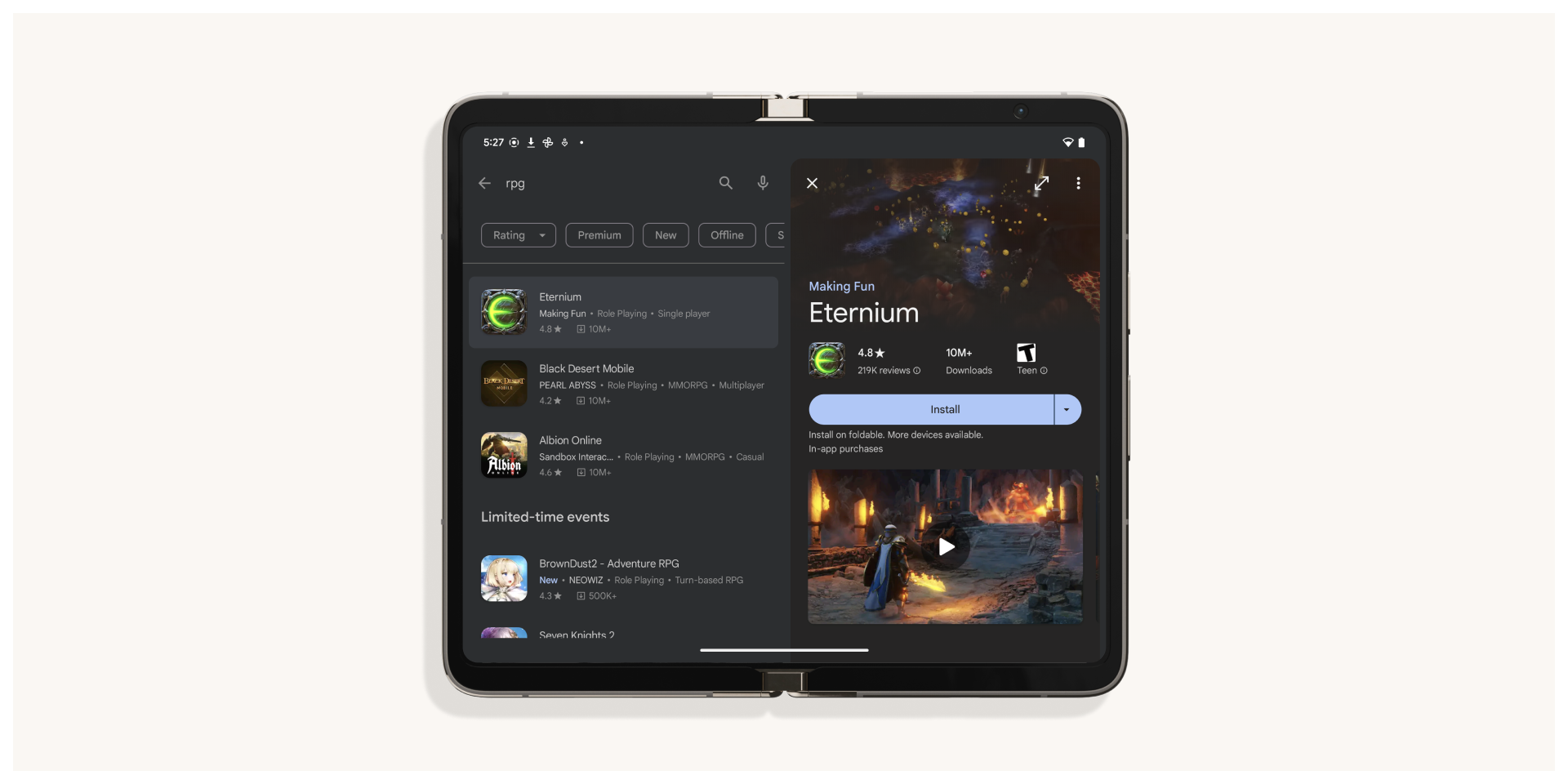 Google Play tablety zmiany 2023