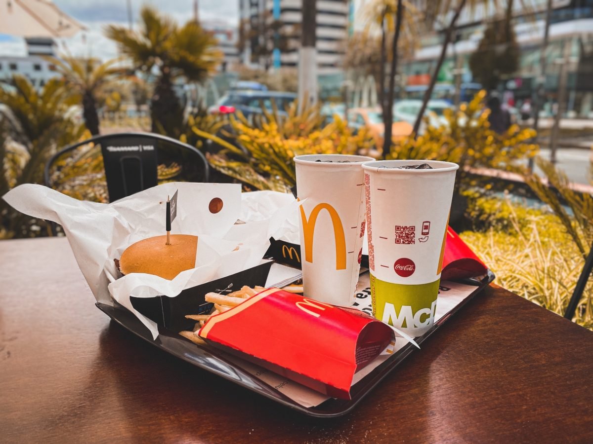 McDonald's restauracja jedzenie