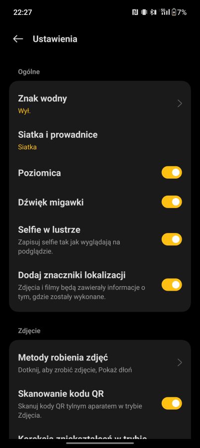 OnePlus Nord 3 5G recenzja zrzuty ekranu