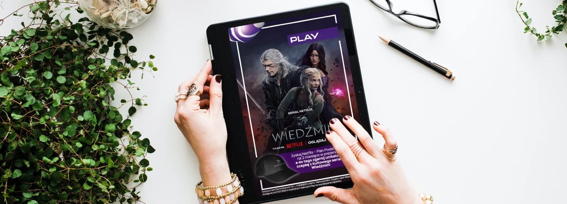 Play wiedźmin czapka netflix