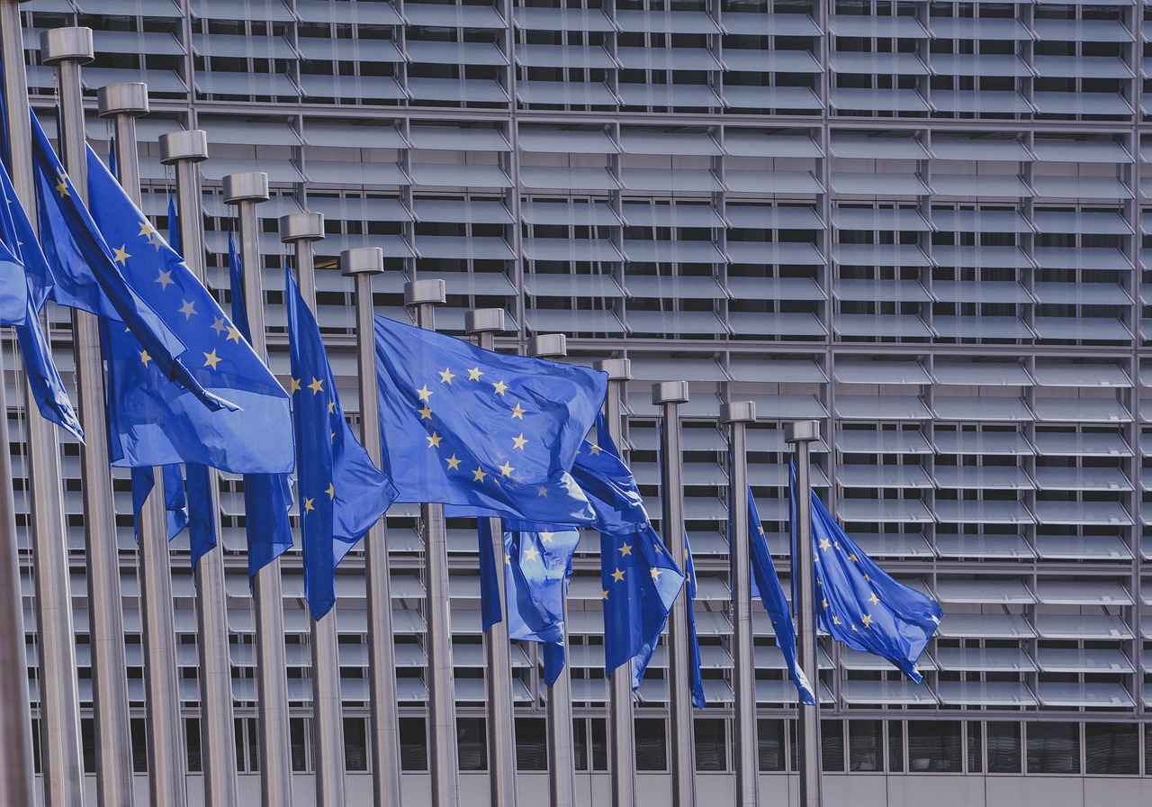 UE, KE, Unia Europejska, flaga