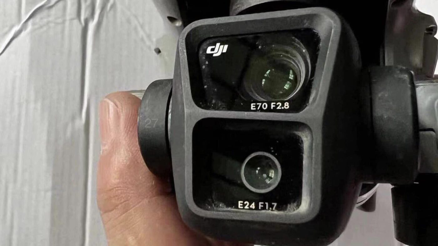 DJI Air 3 układ kamer